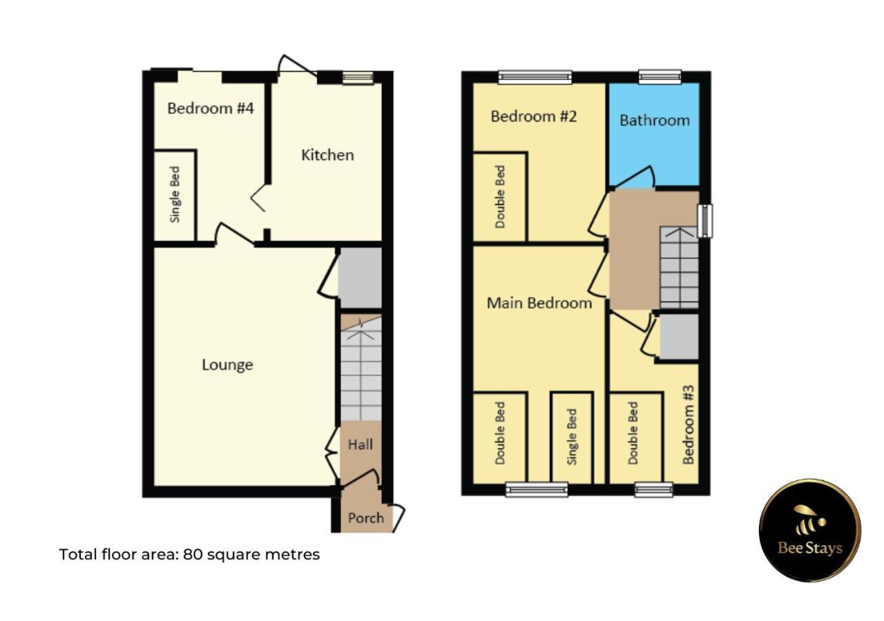 Bee Stays - Maliston House Great Sankey Экстерьер фото